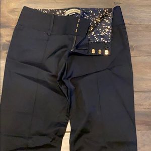 Black pants with slight sheen